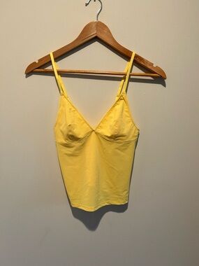 Urban Outfitters Yellow Slim Spaghetti Strap Camisole